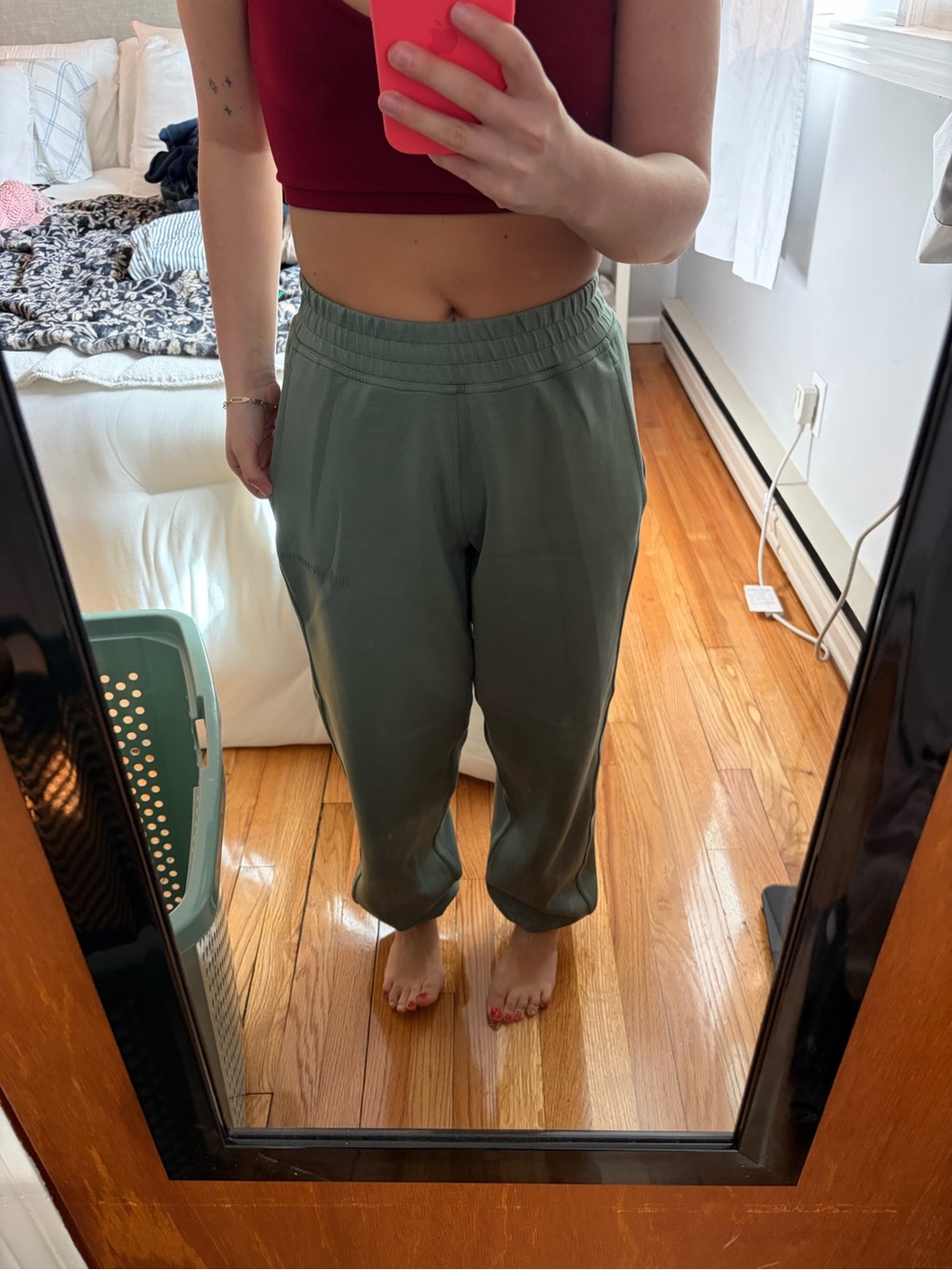 lululemon athletica Olive Green Track Pants